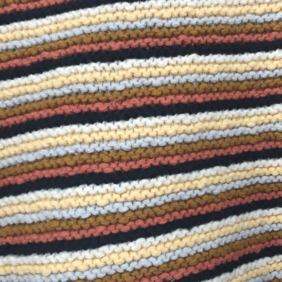 NWT $88 Madewell Arden Striped V-Neck CROPPED Sweater in XS or XXS! - Picture 7 of 7